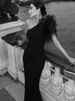 Dulzura Black Sleeveless One Shoulder Maxi Dress For Women Bodycon Sexy Party Elegant Long Dress Birthday Evening Outfit_ecoleips.com