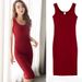 Vest Long Camisole Plus Size Women's Clothing Fat MM 2025 Summer Student Base Dress_ecoleips.com