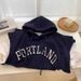 Real Shot Of Foreign Trade Sleeveless Hooded Sweatshirt For Women, Spring Autumn Korean Style, Loose And Versatile,_ecoleips.com