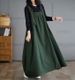 Plus Size Women's Halter Dress Korean Style Spring Summer Mid-Length Loose Slimming Denim Overall With Full Skirt_ecoleips.com