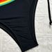 Women's Clothing Women's Sexy Solid Color Striped Bikini Style Two Piece Swimsuit Beach & Pool Ready Quick-Dry Polyester, Modest Coverage_ecoleips.com