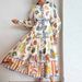 2026 Spring New European And American Cross-Border Women's Lantern Printed Turn-Down Collar Waist-Cinching Long Sleeve_ecoleips.com