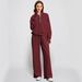 2025 Spring Autumn New Women's Clothing . European And American Two-Piece Stand Collar Zipper Sports Casual_ecoleips.com