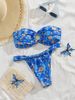 Women's Clothing Bikini Sexy Set Two Piece Summer Printed Women's Beach Swimsuit_ecoleips.com