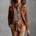 2025 Cross-Bord European And Amican Autumn Wint Women's Retro Casual Workwear Jacket Slim Fit Vsatile Small_ecoleips.com