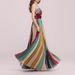 Women's Elegant Fashion Dress Spring 2026 Waist Cinching Pleated Printed Long Skirt Casual American Style For Summer_ecoleips.com