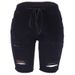 22 European American Cross-border Early Spring New Style, Elegant And Suitable For Commuting, Blue Washed Mid-waist Dark_ecoleips.com