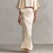 Elegant Satin Batwing Sleeve Long Dress Set For Women - Luxury European Style Spring Autumn Outfit (XS-XXL, Champagne)_ecoleips.com