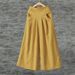 Suitable For All Seasons Flowing Cotton Linen Slimming Skirt For Women, Summer Thin Breathable Loose Wide-leg Pants, Artistic Elastic_ecoleips.com