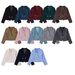 girl JK Uniform Blazer Women Black Badge Autumn Winter Versatile College Style Professional Suit_ecoleips.com