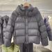 Women's Clothing Fluffy Puffer Jacket With Hood - Oversized Short Coat For Women, Lightweight Winter Cloud-Like Comfort, Trendy Streetwear In 5 Colors_ecoleips.com