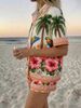 Women's Summer Casual Loose Hawaiian Beach Style Printed Collared Shirt And Shorts Suit European And American Resort Fashion_ecoleips.com