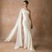 Muslim Evening Dress Elegant Off-Shoulder Summer Dress For Women Slim Fit With Ribbon Backless Design_ecoleips.com