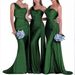 Women's Clothing Bridesmaid Dress Single Piece Fishtail Evening Dress For Women_ecoleips.com