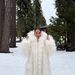 Trendy Long Faux Fur Coat – Plush Winter Coat With Detachable Faux Fur Collar, Oversized Lapel & Luxe Texture (White) – Streetwear & Elegant Style_ecoleips.com