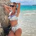 Women's Printed Bikini Set - Seaside Vacation Two-Piece Swimsuit With High Cut Design_ecoleips.com