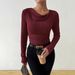 Women's Clothing Women's Long Sleeved Knitwear Solid Color Sweater Casual Top European And American Style Autumn Winter Fashion_ecoleips.com