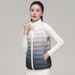 New Women's 90-down Light Down Vest Women's Vest Women's Light And Thin Down Jacket With Gradual Change Of Color_ecoleips.com