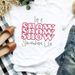 Merry Christmas Tree Santa Claus Cartoon Casual Loose Fit Printed Short Sleeve Women's T-Shirt_ecoleips.com