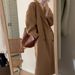 Women's Wool Coat Winter Long Trench Coat Loose Fit Casual Elegant Office Wear Double Breasted Button Slim Fit Overcoat_ecoleips.com