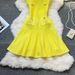 YuooMuoo Chic Fashion 2026 Summer Pleated Short Dress Women O-neck Slim Waist A-line Party Dress Streetwear Lady Outfits Vestido_ecoleips.com