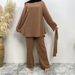 Women's Minimalist Casual Nida Set_ecoleips.com