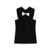 ZA Self-made European And American Style Fashion Foreign Trade Wholesale Halter Sexy Backless Tank Top Women With A_ecoleips.com