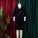 European And American Women's Clothing Winter Suit Collar Shirt Large Size Fashionable And Elegant Pleated Dress_ecoleips.com