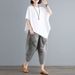 Cross-border Set 2026 New Style Loose Slimming Bat Sleeve Harem Pants Two-piece Casual Summer Women's Clothing Wholesale_ecoleips.com