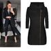 Women's Fleece-Lined Zip-Up Hooded Jacket – Side Zipper Design, Soft & Warm, Trendy Pullover Style (Red/Gray/Black, S-XL)_ecoleips.com
