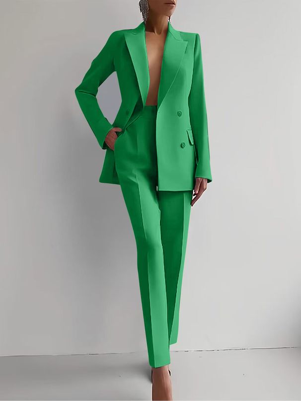 Women's Clothing Women's Professional Casual Suit Set Spring Fashion Long Sleeve For Formal & Casual For Women_ecoleips.com