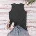 Women's Sleeveless Casual T-Shirt Spring/Summer New Style A12 Print_ecoleips.com