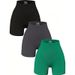 Women's Clothing High Waist Abdomen Lifting Hip Tight Seamless Yoga Clothes Running Sports Fitness Breathable Three Quarter Shorts_ecoleips.com