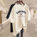 Women's Clothing Regular Style Niche Short Sleeved T Shirt Female Large Version Top Ins Trend_ecoleips.com