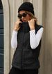 Women's Fleece Zip-Up Cardigan Coat - Oversized Plaid Vest With Soft Flannel Lining, Streetwear Chic For Autumn/Winter_ecoleips.com