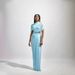 Spring New Women's Shawl Style Pleated Wrap Dress Casual Slim Fit European And American Cross Border 2025_ecoleips.com