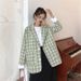 Spring Autumn New European And American Korean-style Trendy Blazer, Loose Hong Kong-style Women's Suit Jacket, Female_ecoleips.com