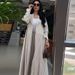 Europe And America Designer Simple Temperament Pleated Mid Length Windbreaker Pants Two Pieces_ecoleips.com