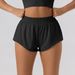 High Waist Yoga Shorts for Women Spring Summer Fitness Clothes Loose Running Outdoor Sports Three Quarter Pants_ecoleips.com