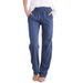 Women's Spring And Summer New Solid Color Cotton And Linen Drawstring Loose Casual Wide-leg Trousers_ecoleips.com