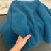 Women's Soft V-Neck Knit Sweater - Oversized Comfort Cable Knit Pullover, Cozy Loose Fit Casual Top For Autumn Winter_ecoleips.com