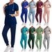 Women's ready-to-use oral dentist surgical gown split toiletry suit elastic quick-drying hospital nurse uniform_ecoleips.com