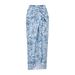 New Flower Decoration Or Not Hollow One Piece Swimsuit Women's Wrap Skirt_ecoleips.com