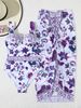 Women's Clothing Sexy Printed Sling Bikini Hip Beach Skirt One Piece Swimsuit Suit For Women_ecoleips.com