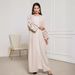 Verve 2025 New Muslim Clothing Fashion Elegant Cardigan Embroidered Dress Robe_ecoleips.com