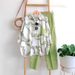 Women's Clothing Striped Shirt Set Casual Long Sleeved Two Piece Suit Summer New_ecoleips.com