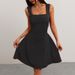 Women's Clothing Slim Dress Backless Sleeveless Vest Suspender Skirt_ecoleips.com