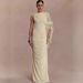 Elegant High-Waisted Sleeveless Evening Dress – Fall Vintage Bodycon Long Dress For Women (Beige, Red, Light Pink)_ecoleips.com