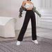 Classic Black Straight Leg Women's Jeans Versatile European And American Export Denim for Ladies 2026 Cross Border Style_ecoleips.com