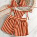 Women's 3 Piece Halter Neck Bikini Set with Mesh Cover-Up Sexy And Stylish Swimwear_ecoleips.com